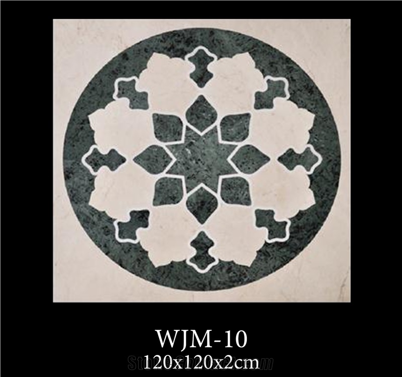Waterjet Marble  Medallions & WJM-04