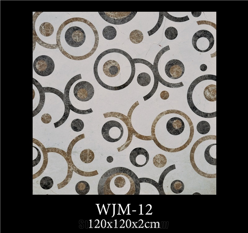 Waterjet Marble  Medallions & WJM-04