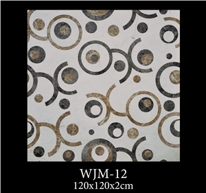 Waterjet Marble  Medallions & WJM-04