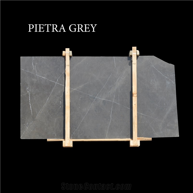 Pietra Gray Marble Slabs