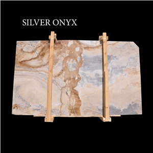 Silver Onyx Slabs