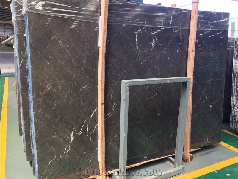 China Grey Marble White Vein Wall Cladding Tiles