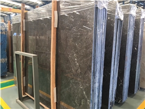China Grey Marble White Vein Wall Cladding Tiles