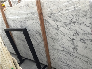 Italy Fine Snowflake White Marble Slab in China