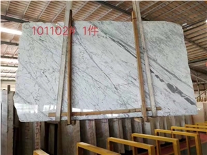 Italy Fine Snowflake White Marble Slab in China