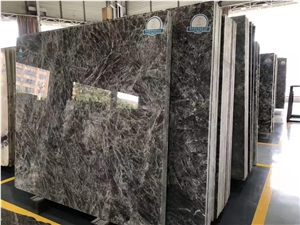 Greece Silver Grey Marble Slabs For Hotel Applications