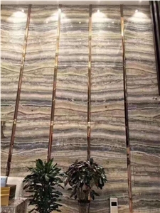 Water Jady Tiles Greece Grey White Volos Onyx Slab
