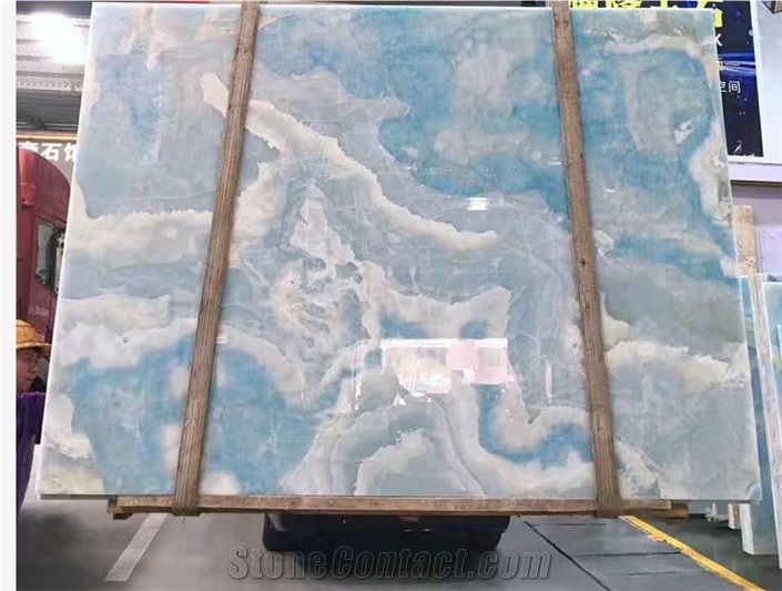 Beautiful Blue Onyx for Your Projects Blue