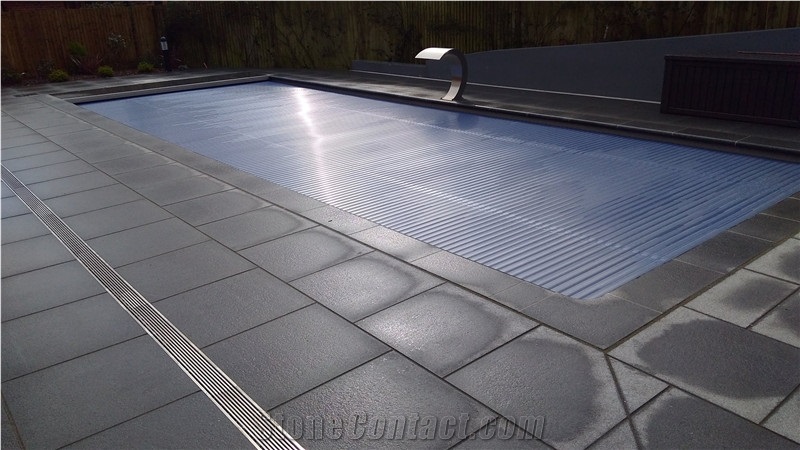 Bullnose Edge Chinese Granite Pool Copping Stone