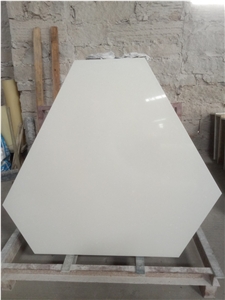 Caesarstone Pure White Quartz Irregular Table Tops