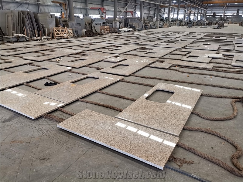 Chinese New Rusty Yellow G682 Sunset Gold Granite