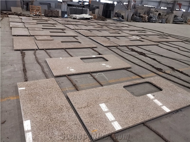 Chinese New Rusty Yellow G682 Sunset Gold Granite