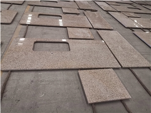 Chinese New Rusty Yellow G682 Sunset Gold Granite