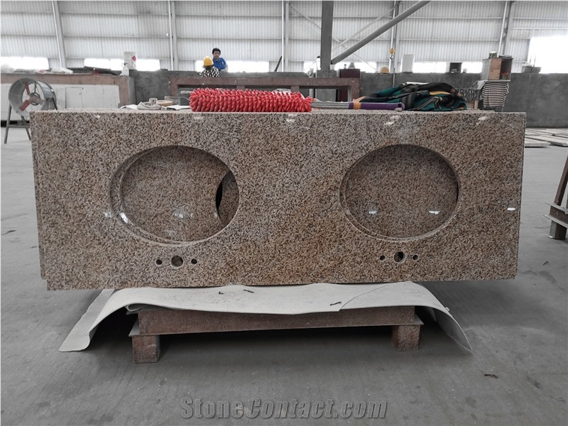 Chinese New Rusty Yellow G682 Sunset Gold Granite