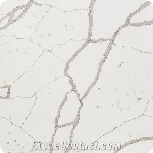 Gold Vein Quartz Kitchen Prefab Island Countertops