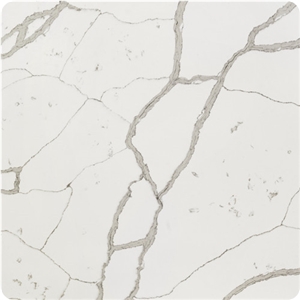 Gold Vein Quartz Kitchen Prefab Island Countertops