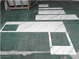 Milas New York White Marble Lilac Countertops
