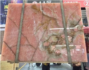 Pink Onyx Pinky Onyx Rosa Onyx Jade Stone Slabs