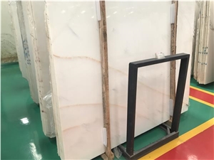 Polished Golden Vein White Onyx Translusen Slabs
