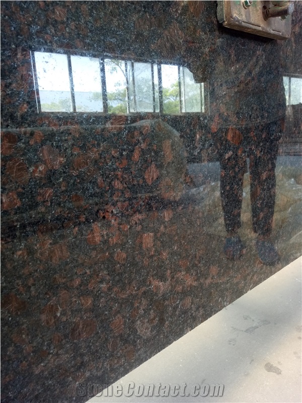 Prefab Kitchen Countertop English Brown Granite