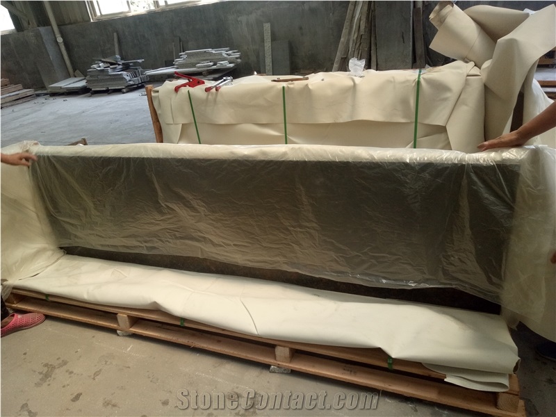 Prefab Kitchen Countertop English Brown Granite