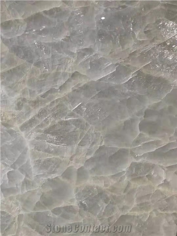 Premium Quality China Ice Jade,White Ice Onyx