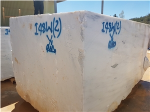 Bianco Royal Marble Block, Turkey White Marble