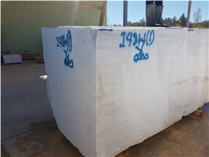Bianco Royal Marble Block, Turkey White Marble