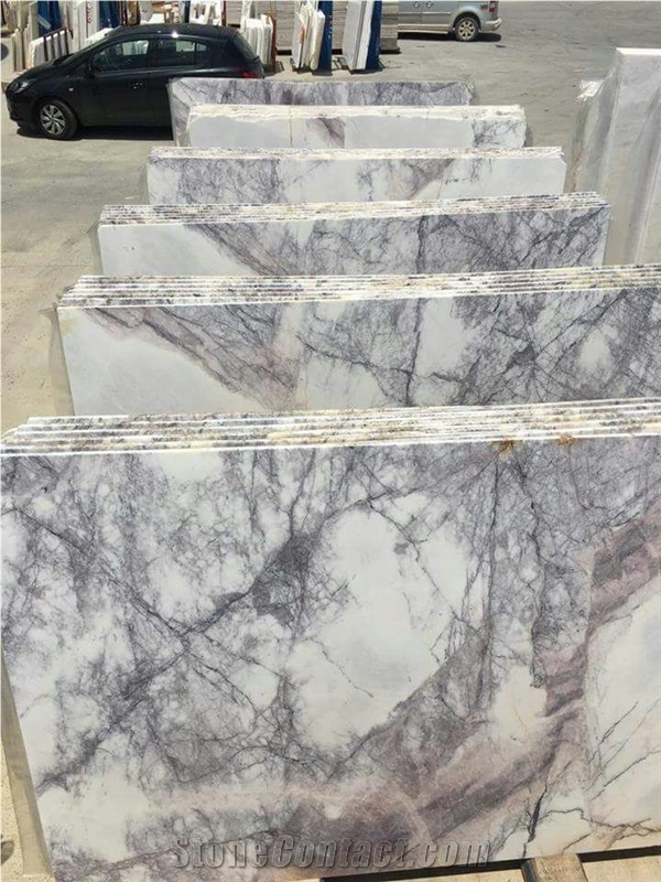 Milas Lilac Marble Blocks
