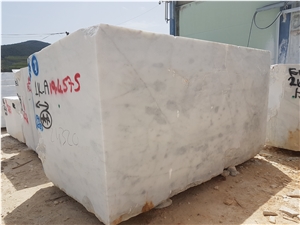 Mugla White Marble Block, Turkey White Marble
