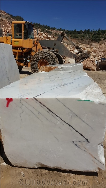 New York White Marble Block, Turkey White Marble