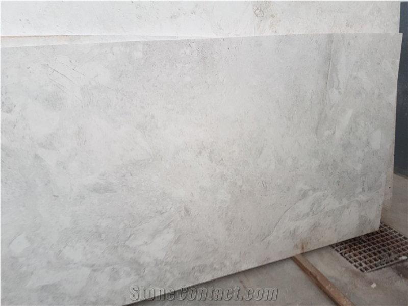 Nimbus Dolomite White Marble Block, Turkey White Marble
