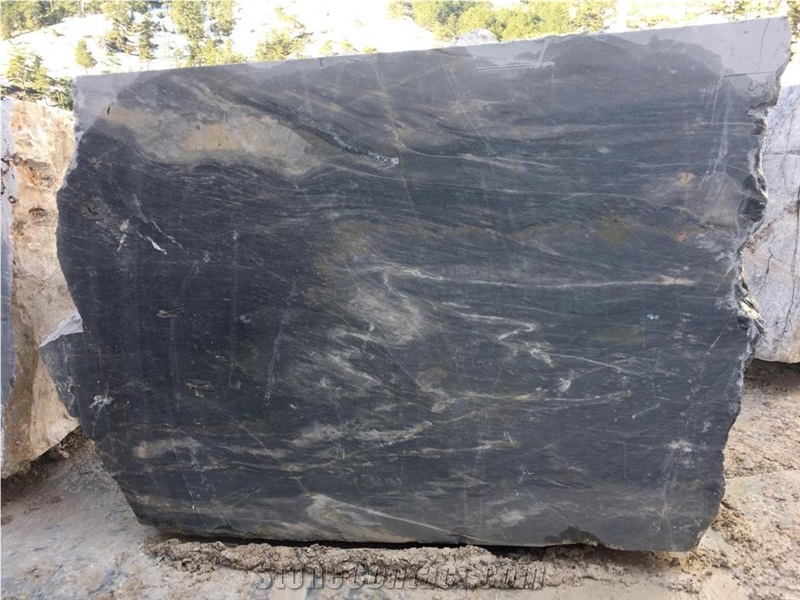Nordic Blue Marble Block, Turkey Blue Marble