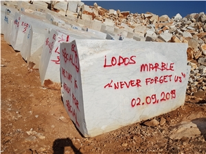 Turkish Carrara Marble Block, Turkey White Marble