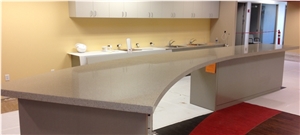 Quartz Counter Tops Commercial Installation