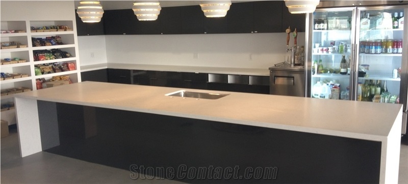 Quartz Counter Tops Commercial Installation