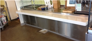 Quartz Counter Tops Commercial Installation