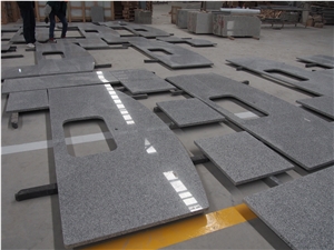 Customizable Grey Granite G603 Kitchen Countertop