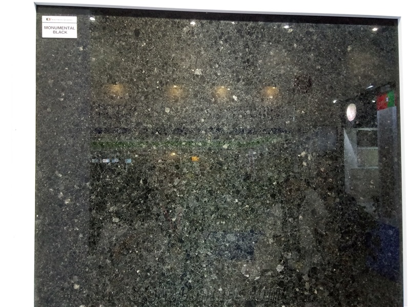 Monumental Black Granite Slabs