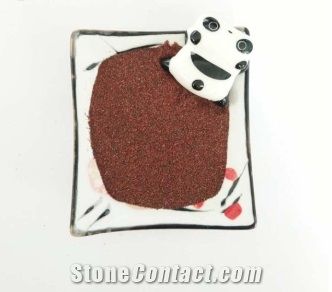 China Supply Red Garnet 60 80 Mesh for Blasting