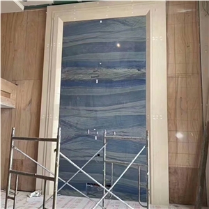 Azul Imperial Venato Quartzite Azul Do Macaubas