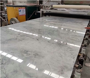 Bookmatched Calacatta Super White Quartzite Slab