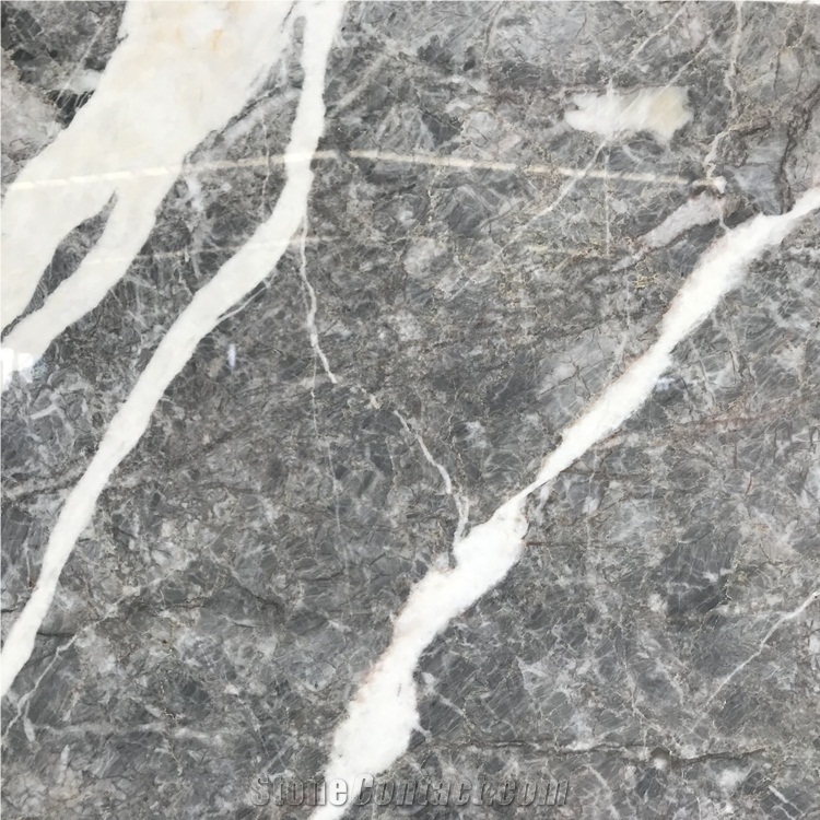 Pascal Grey Marble Slabs