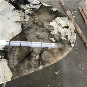 Polished Backlit Patagonia Granito Slab Table Top