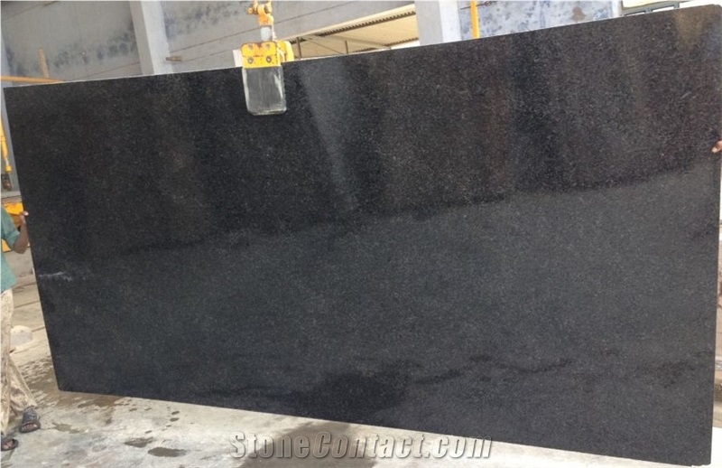 Ash Black Slabs, Tiles, Ash Black Granite