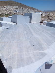 Bianco Persia Marble Quarry Blocks,Iran White Marble
