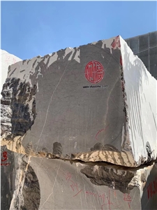 Graphite Pietra Grey Marble Blocks Iran Quarry