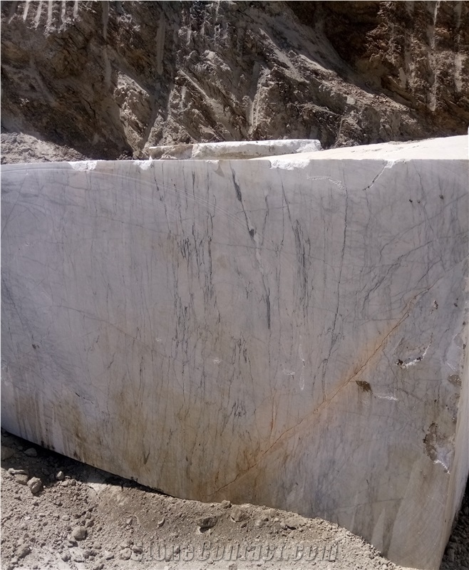 Iran Milas White Marble Blocks