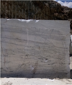 Iran Persian Arabescato White Marble Blocks