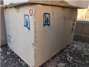 Iran Persian Beige Gohare Limestone Blocks